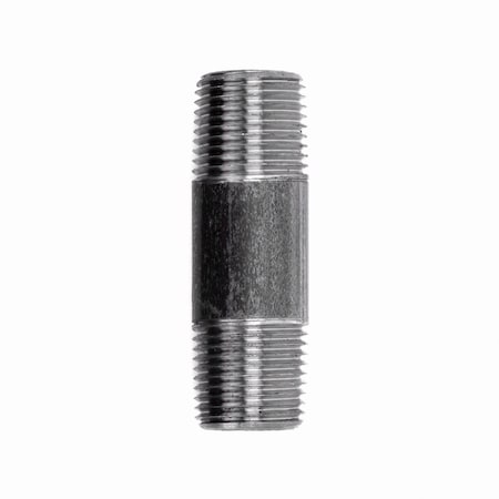 Ace Trading - Nipple STZ Industries 3/8 in. MIP each X 3/8 in. D MIP Black Steel 2-1/2 in. L Nipple 308UP38X212